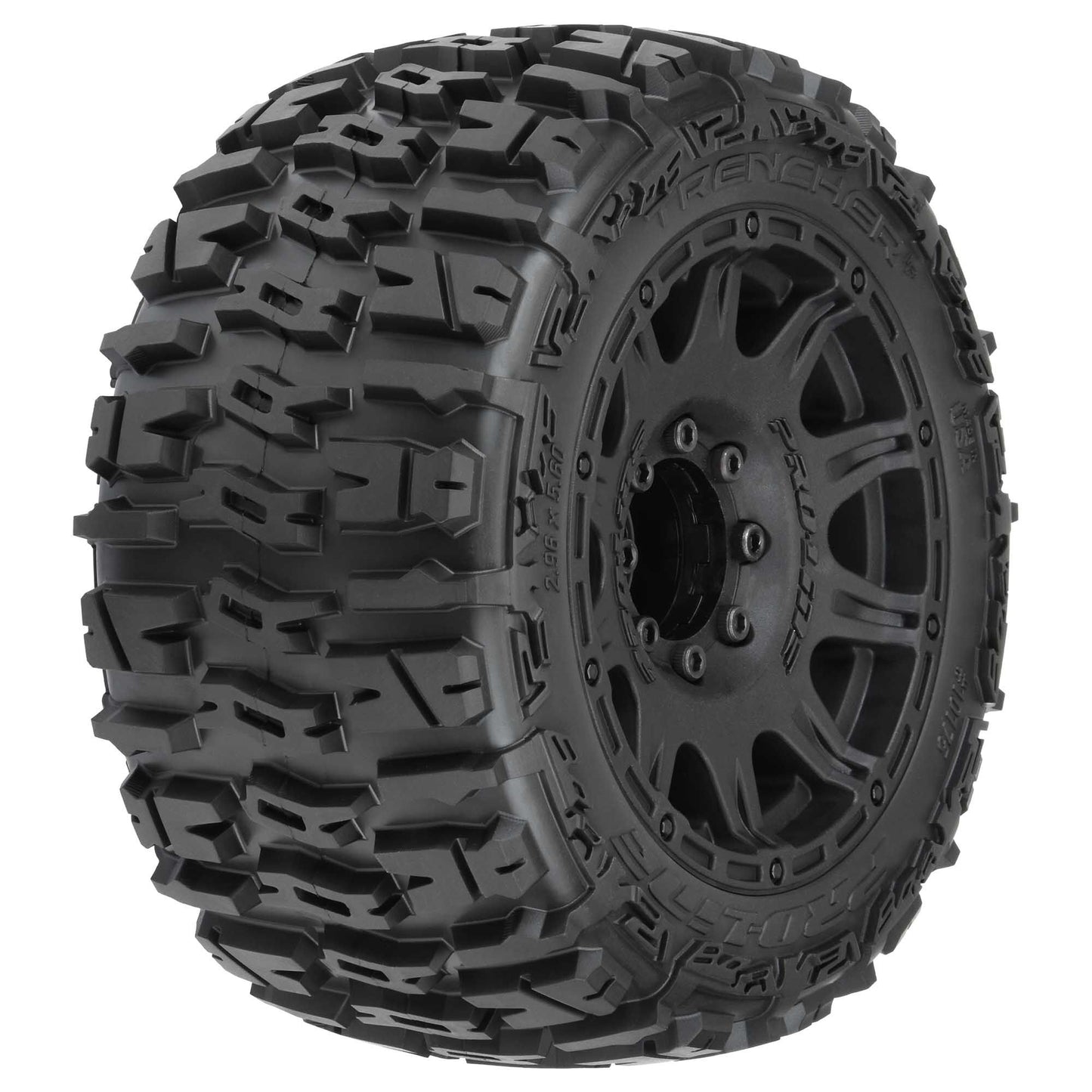 PRO1017510 Trencher LP 3.8" MTD Raid 8x32 Wheels 17mm F/R  | The RC Shop at Dr Dans