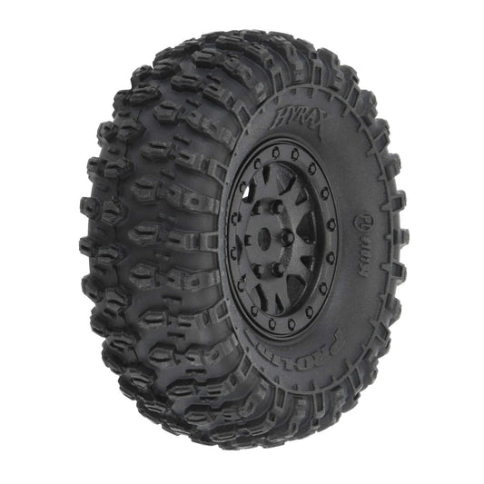 PRO1019410    1/24 Hyrax F/R 1.0" Trs Mountd 7mm Blk Impulse (4)   | The RC Shop at Dr Dans