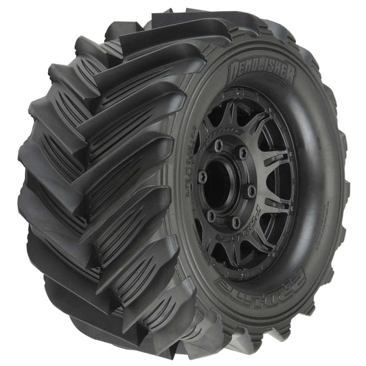 PRO1019610 1/10 Demolisher F/R 2.8" MT MTD 12mm Blk Raid (2)