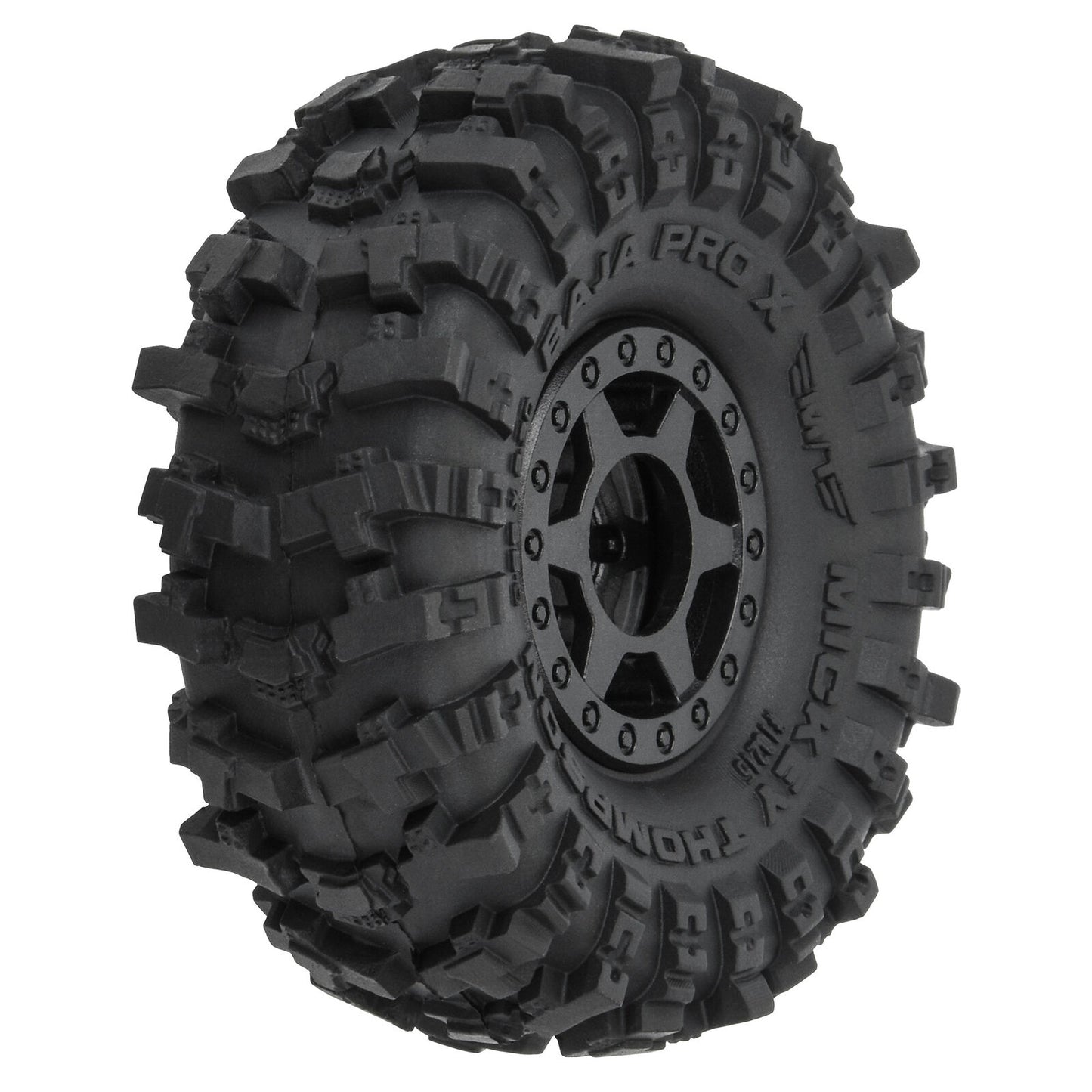 PRO1021510 1/24 MT Baja Pro X F/R 1.0" Tires MTD 7mm Blk (4)  | The RC Shop at Dr Dans
