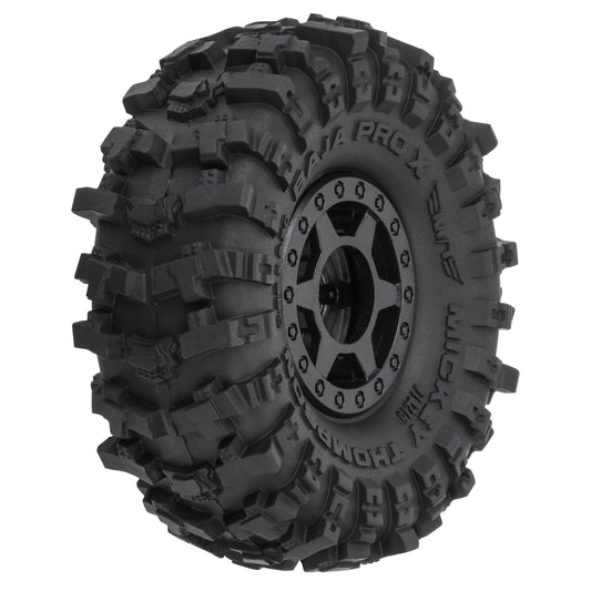 PRO1021510 1/24 MT Baja Pro X F/R 1.0" Tires MTD 7mm Blk (4)  | The RC Shop at Dr Dans