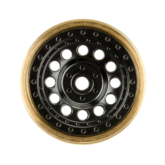 PRO281200	 1/24 Rock Shooter Brass F/R 1.0 7mm Whl (2) Blk