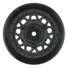 PRO283103	 Showtime 2.2"/3.0" Black 3x30 Removable Hex (12mm & 14mm) SC Dirt Oval Wheels for Slash 2wd, Slash® 4x4, P