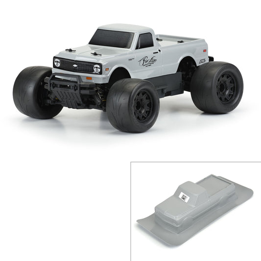 PRO325114   1/10 1972 Chevy C-10 Tough-Color Gray Body: Stampede & Granite