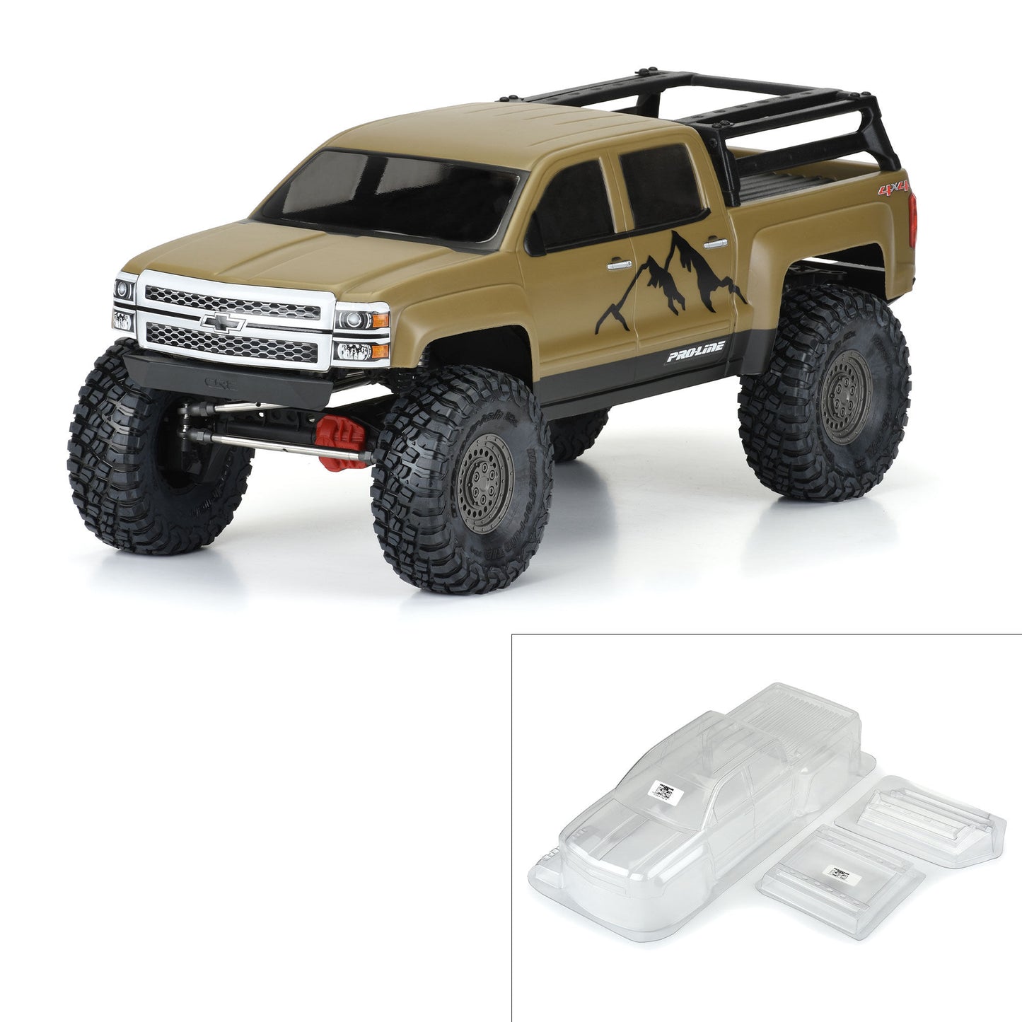 PRO358500	 1/10 2015 Chevrolet Silverado Clr Bdy 13.9 WB