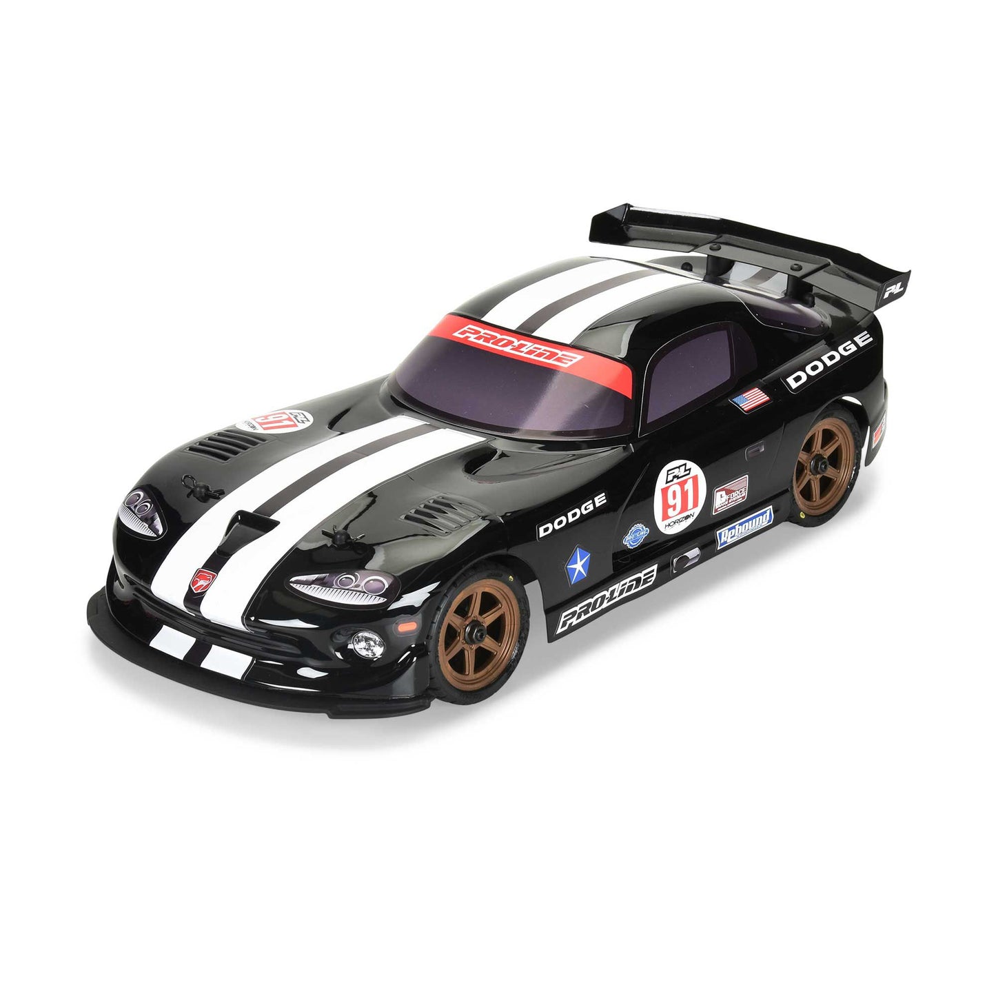 1/12 Pre-Cut 2002 Dodge Viper GTS Body: Losi NASCAR