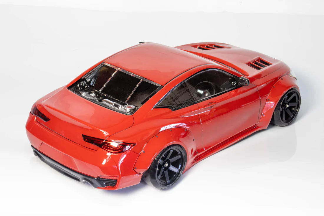 SHIBATA INFINITI Q60 D1GP Body set R31W423
