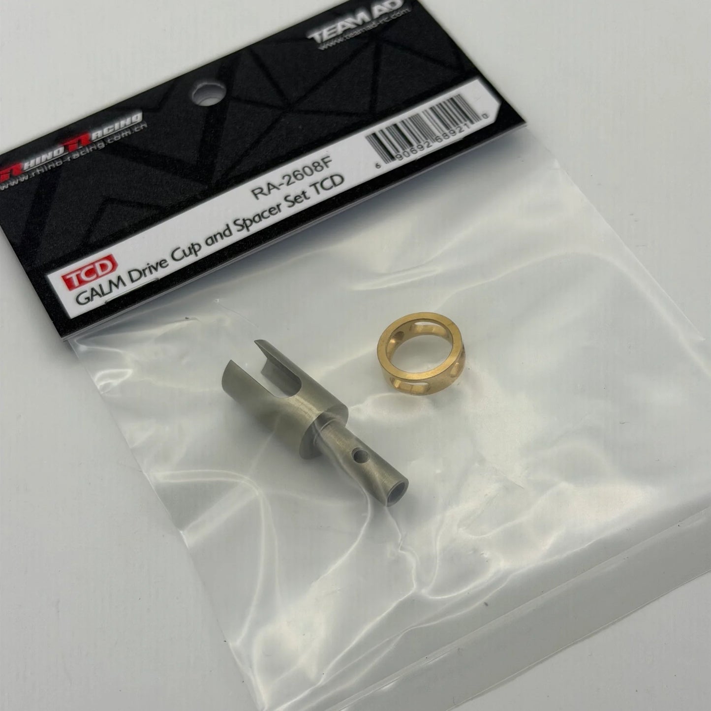 RA-2608F    TCD Extended Drive Cup and Spacer for GALM [Rhino Racing]      | The RC Shop at Dr Dans
