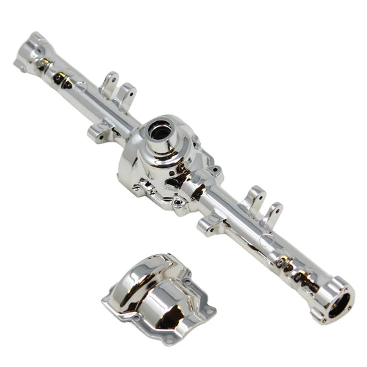 RER14526   Rear Axle Housing Assembly and Cap (Chrome) (1pc)   | The RC Shop at Dr Dans