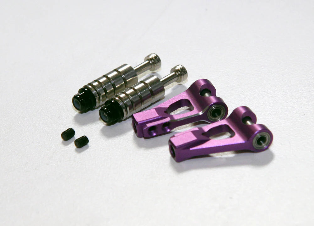 RR-1200    SHARK - Upper Aluminum Arm Set  [Rhino Racing]    | The RC Shop at Dr Dans
