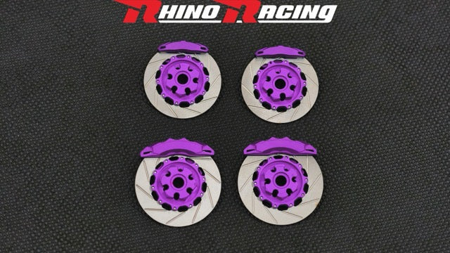 RR-1420   Aluminum Brake Caliper Kit for SR Series - BLUE RED PURPLE BLACK fits RR-1405 and RR-1505 [Rhino Racing]     | The RC Shop at Dr Dans