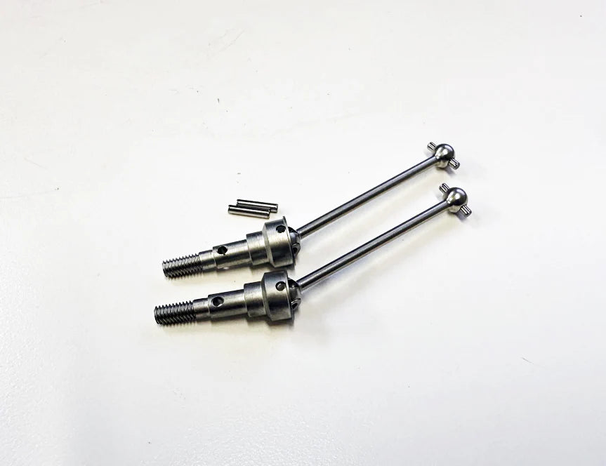RR-202   SHARK - STAINLESS CVD Universal Axle Set (49mm) (YD2 Y2-010 COMPATIBLE) [RHINO RACING]     | The RC Shop at Dr Dans