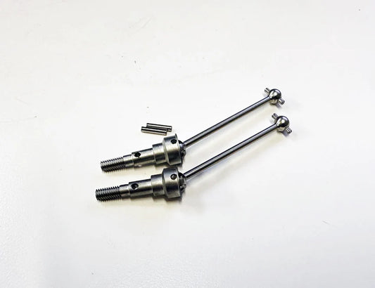 RR-202   SHARK - STAINLESS CVD Universal Axle Set (49mm) (YD2 Y2-010 COMPATIBLE) [RHINO RACING]     | The RC Shop at Dr Dans