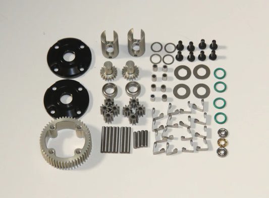 ALUMINUM C-LSD "Centrifugal" CLSD Differential Assembly Unit (RDX YD RD SD MD) Rhino Racing RR-600 - THE RC SHOP AT DRDANS