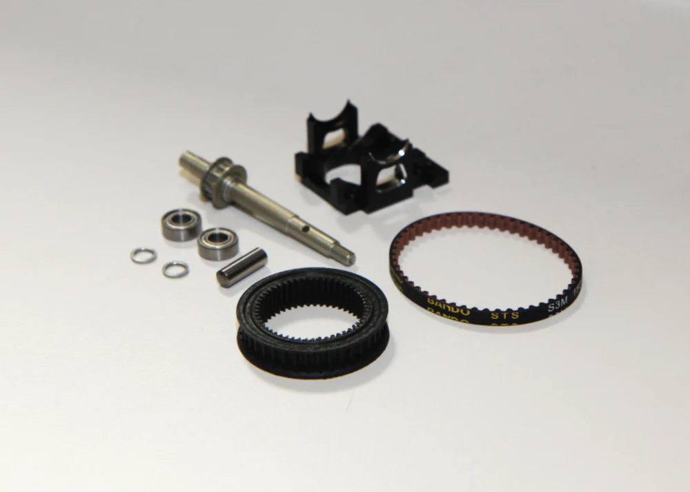 RR-825   SHARK - Belt Drive Conversion Kit for Shark Transmission - RED PURPLE BLACK [Rhino Racing]     | The RC Shop at Dr Dans