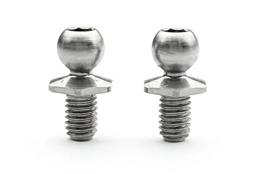 RT-006SNS  SPM Titanium Ball Stud Short neck S size (F4.3mm, Screw length 4.5mm, 2pcs.)   | The RC Shop at Dr Dans