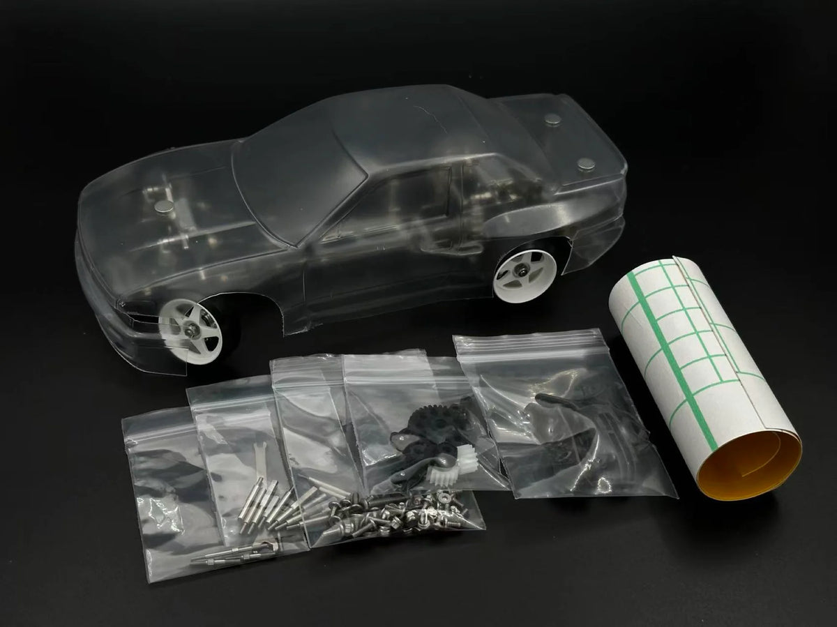 Rhino Racing RTS 2026 1/24 RWD Drift Pre-Assembled Chassis Kit w/ S13 Body – RTS-2402