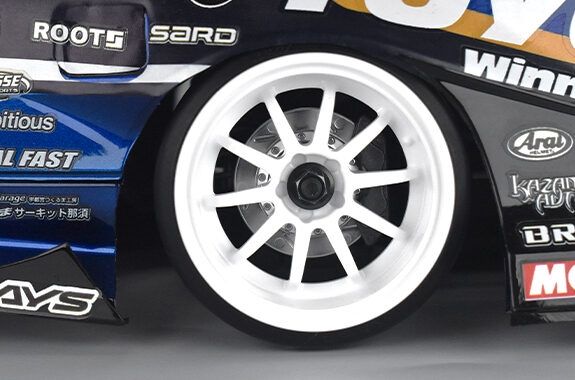 RW-VR10W6     REVE D COMPETITION WHEEL VR10; WHITE, OFFSET 6mm, 2 pcs.     | The RC Shop at Dr Dans