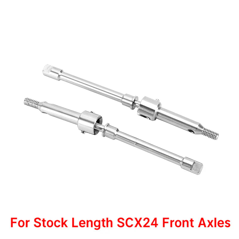 INJSCX24-183   INJORA Steel Dogbone Shafts for INJORA SCX24 Axles   |The RC Shop at Dr Dans