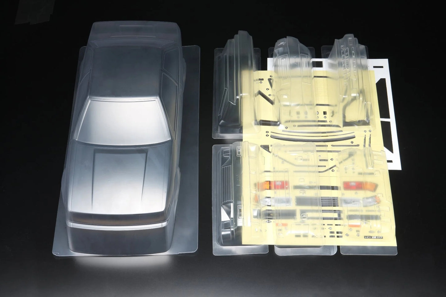 SD-AE86L2B / SD-AE86L3B   TOYOTA Corolla Levin (AE86) Body Set 1-10 Clear Lexan    | The RC Shop at Dr Dans