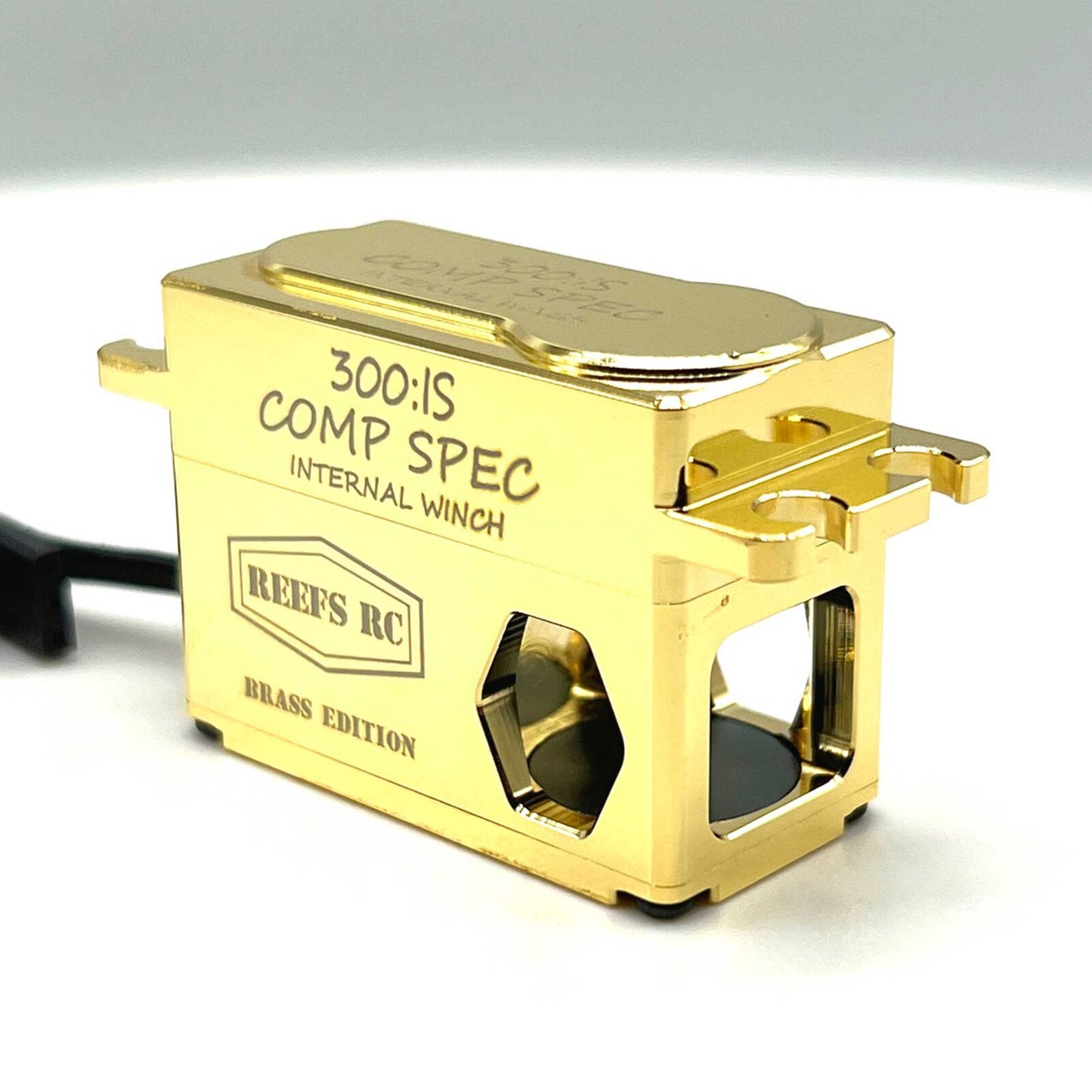 SEHREEFS161    Reefs RC 300 Comp Spec Internal Spool Brushless Servo Winch (Brass Edition)    | The RC Shop at Dr Dans