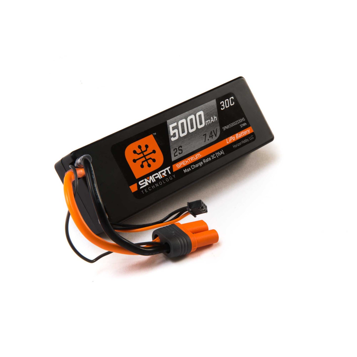 SPMX50002S30H5    5000mAh 2S 7.4V Smart LiPo 30C Hardcase; IC5     | The RC Shop at Dr Dans
