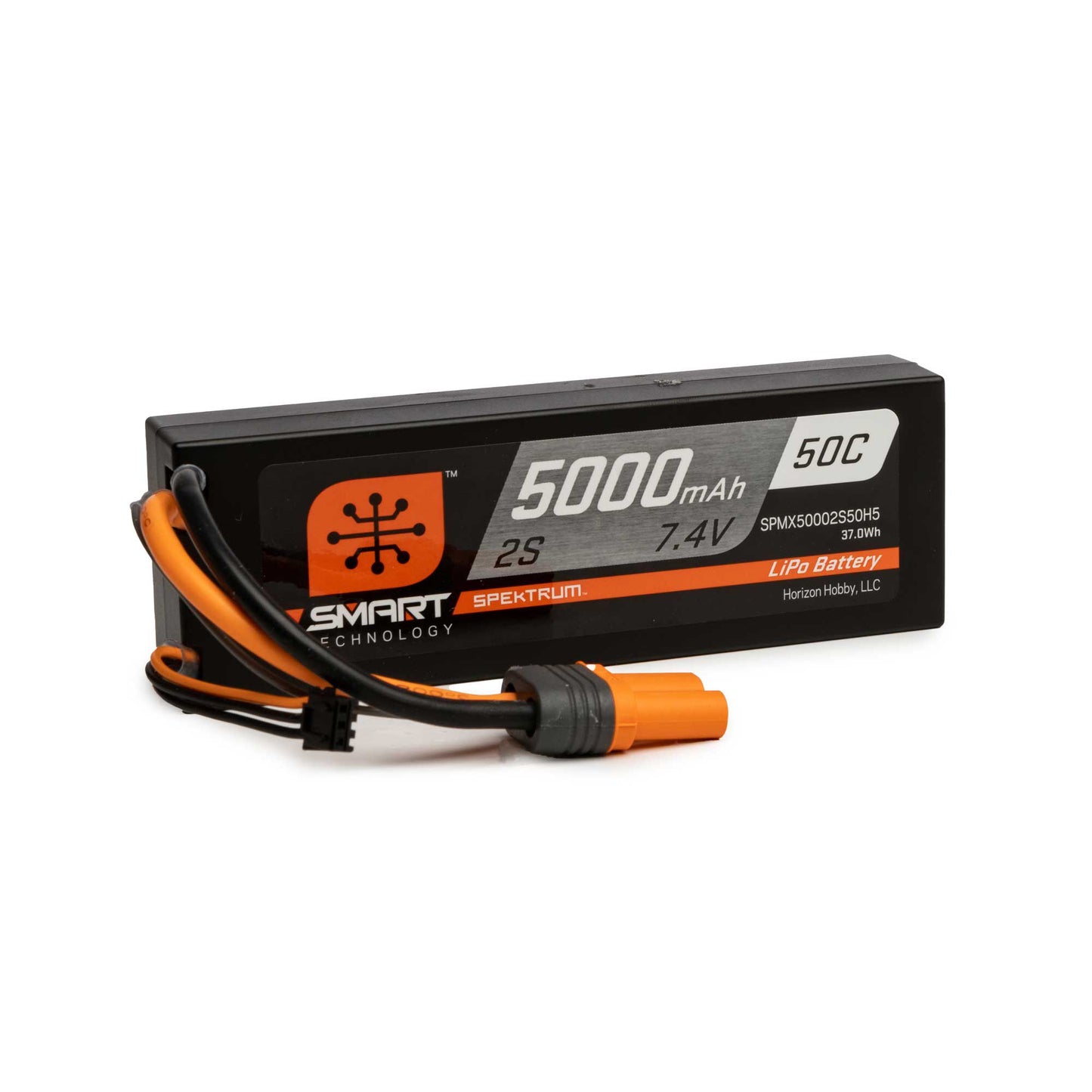 SPMX50002S50H5 5000mAh 2S 7.4V 50C Smart LiPo Hardcase; IC5   | The RC Shop at Dr Dans