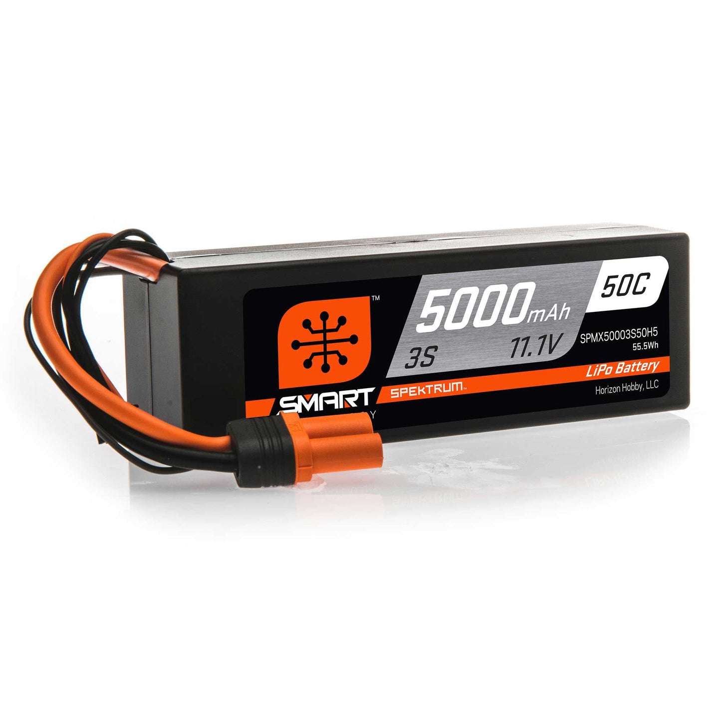 SPMX50003S50H5 5000mAh 3S 11.1V 50C Smart LiPo Hardcase; IC5 | The RC Shop at Dr Dans