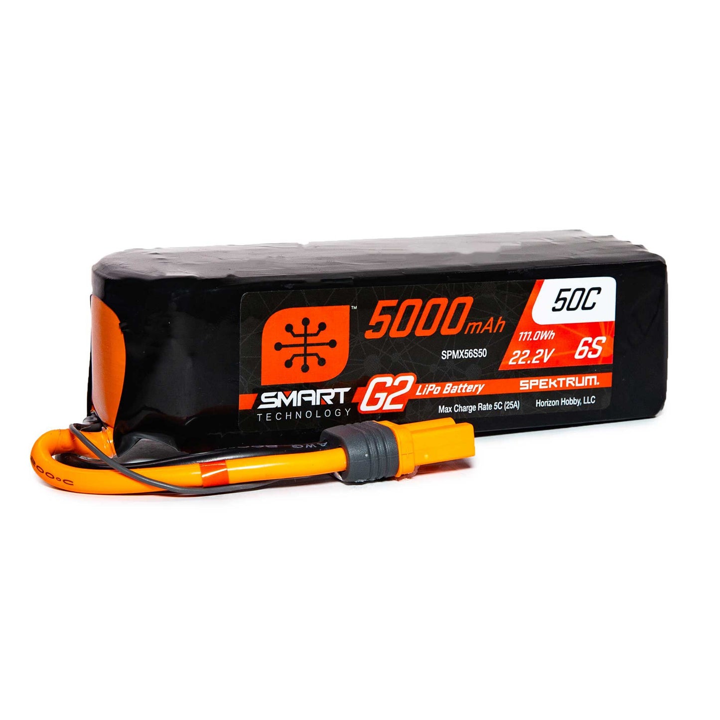 SPMX56S50 5000mAh 6S 22.2V Smart G2 LiPo 50C; IC5 | THE RC SHOP