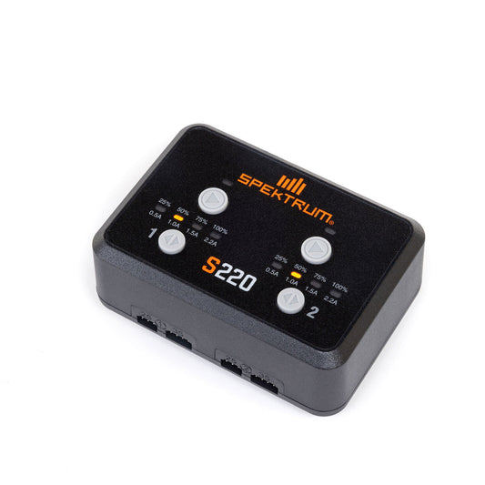 SPMXC0220	S220 AC 2x20W Balance Charger  | The RC Shop at Dr Dans