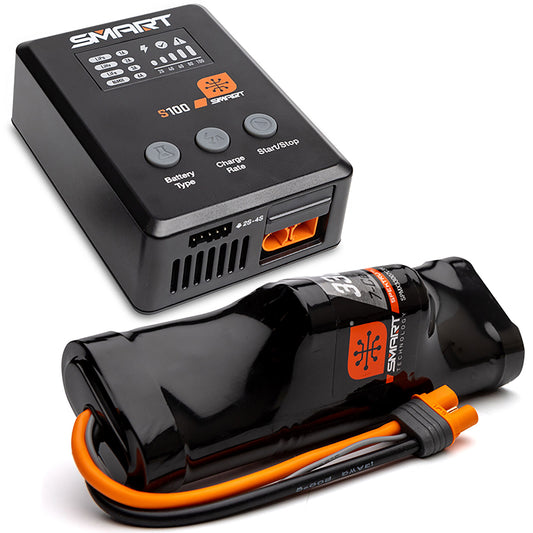 SPMXPSS100     Smart Powerstage NiMH Surface Bundle: 3300mAh 8.4V NiMH IC3 & S100 Charger