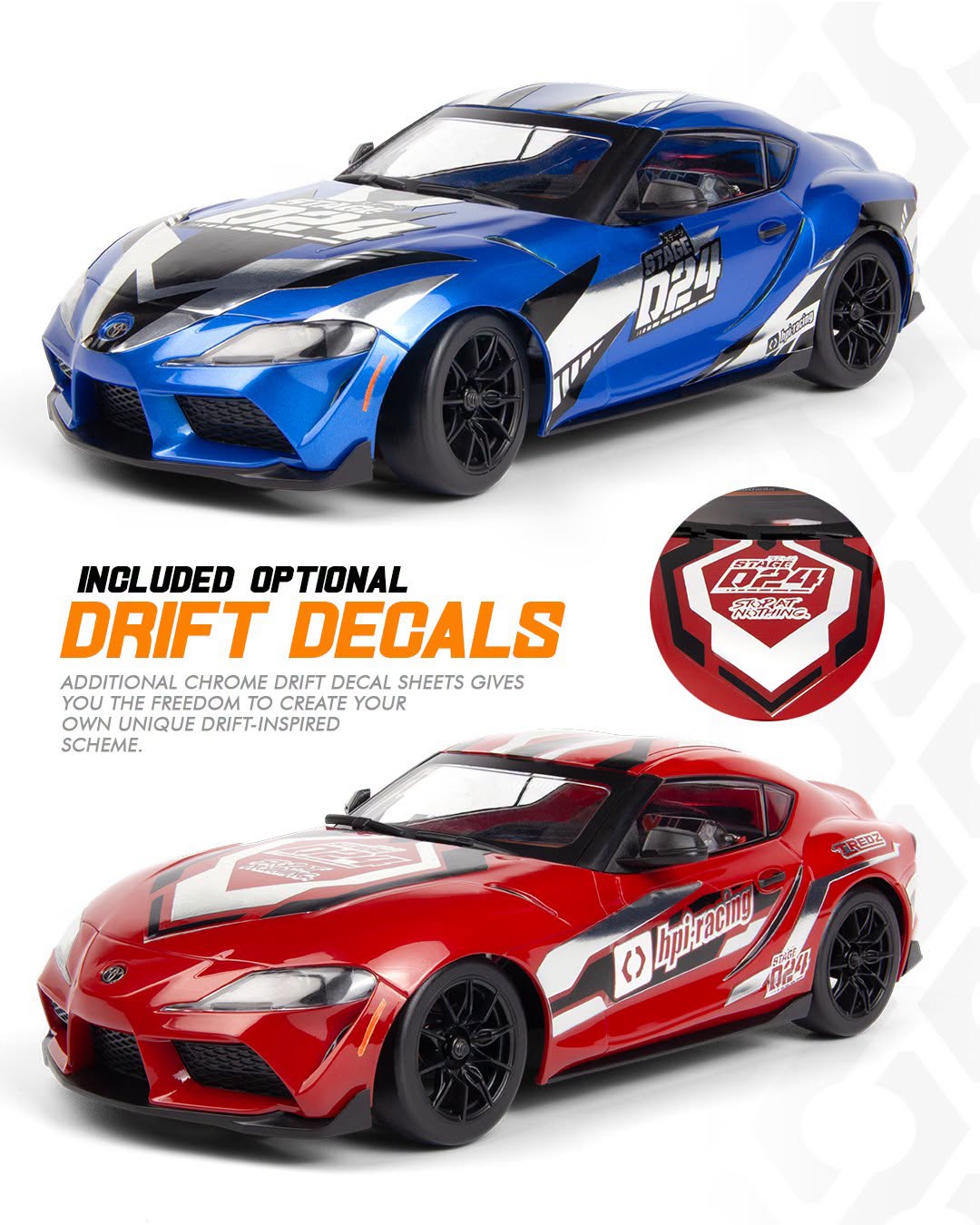 **PREORDER ONLY** HPI161267 / HPI161268    Stage - D24 2024 Toyota GR Supra      | The RC Shop at Dr Dans