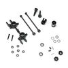 TKR6851X M6 Driveshafts and Steering Blocks (Slash)(Fr,6mm)