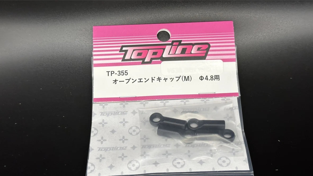 TOPLINE BALL CUP - OPEN CUP (CAP) 4.3MM 4.8MM 5.3MM - 4 PACK  CHOOSE OPTION