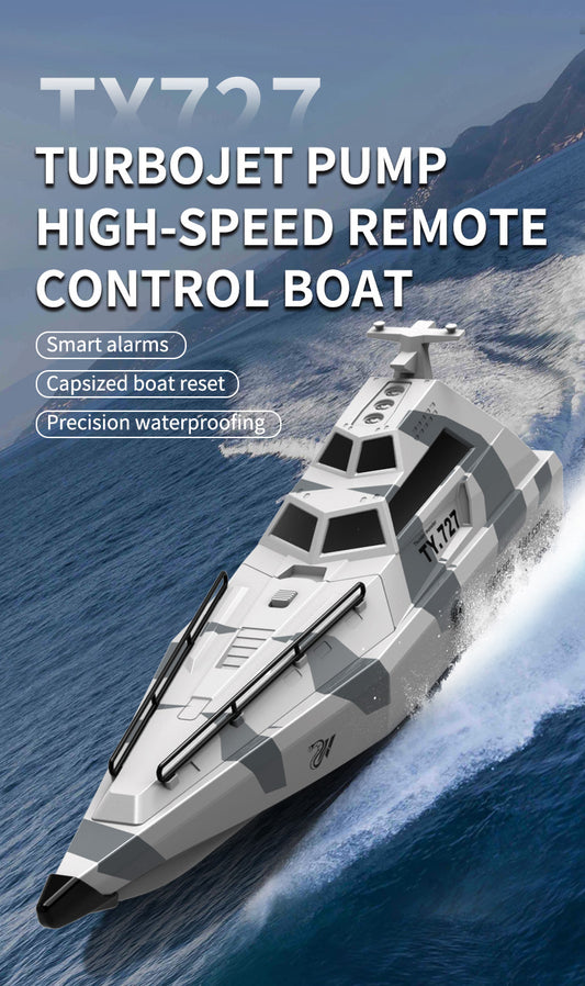 MIC1457BL    TurboJet Thunder Monster Pump High-Speed RC Boat RTR (30km/h Speed)    | The RC Shop at Dr Dans