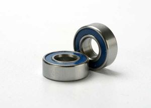 5116 Ball bearings, blue rubber sealed (5x11x4mm) (2) | The RC Shop at Dr Dans