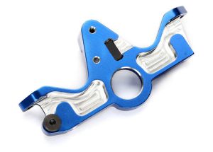 6860R   Blue Machined Aluminum Motor Mount  | The RC Shop at Dr Dans