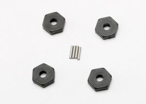 7154  12 mm Hex Wheel Hubs with Pins (4)  | The RC Shop at Dr Dans