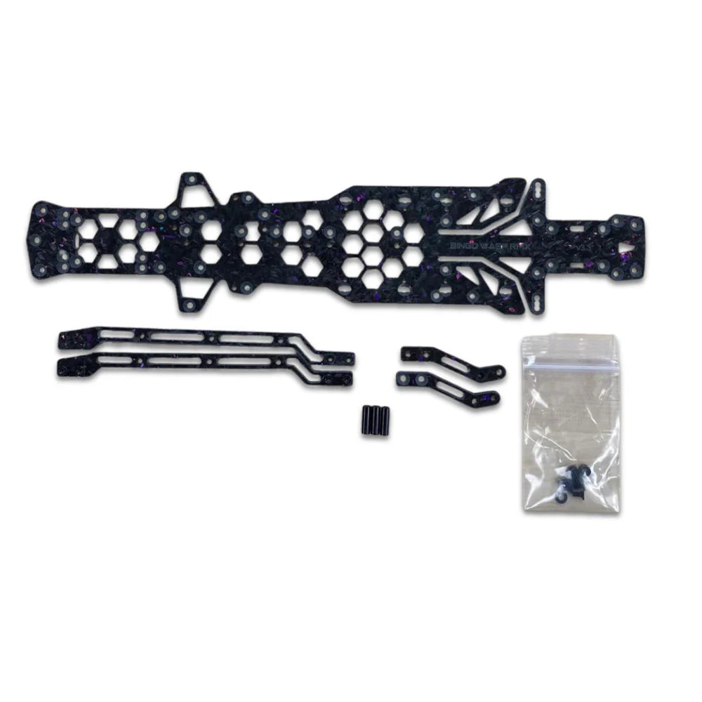 BRC-RMX-WASP-    Bingo RC Designs WASP RMX Chassis w/ Extensions