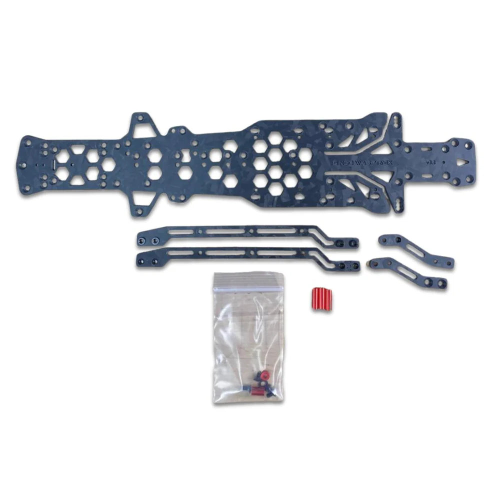 BRC-RMX-WASP-    Bingo RC Designs WASP RMX Chassis w/ Extensions