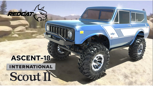 Redcat Ascent-18 International Scout II - 1/18 Scale Brushed Electric Rock Crawler