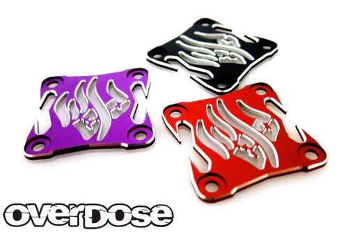 OD Aluminum Cooling Fan Cover ver.2 (30x30mm) - the rc shop at drdans