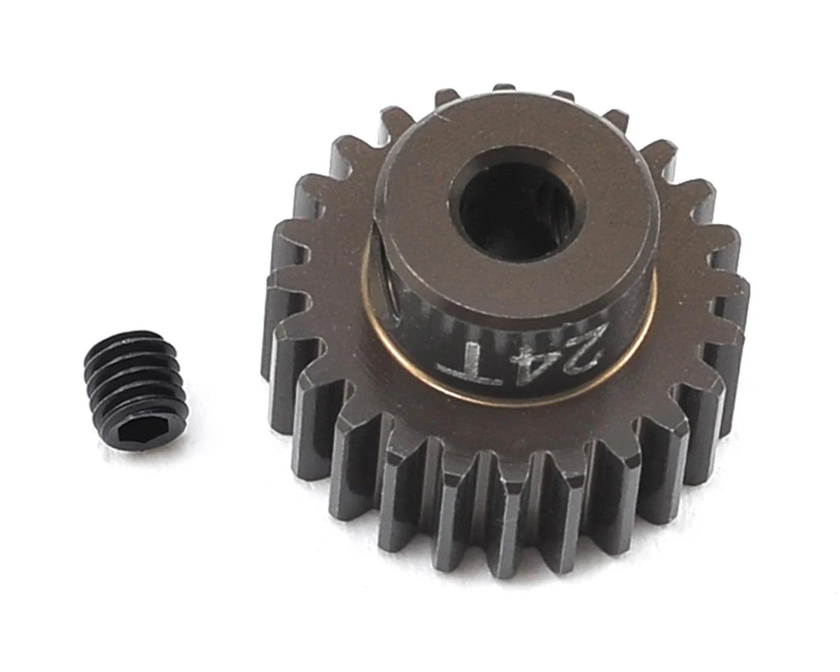 ASC1342   Team Associated Factory Team Aluminum 48P Pinion Gear (3.17mm Bore) (24T)   | The RC Shop at Dr Dans