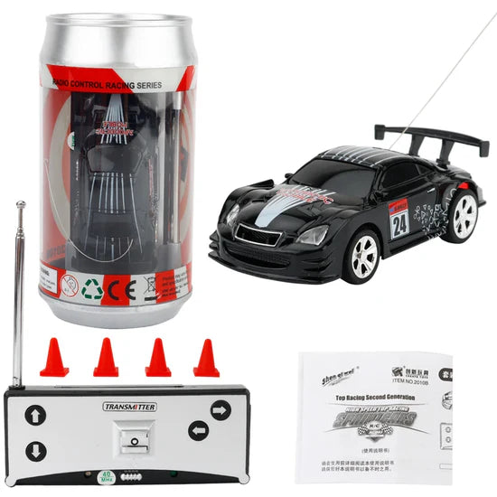 Soda Can Car    RC Pro 1/58 Scale POP RC Car – Micro RTR Racer with 2.4GHz Control | 2010B