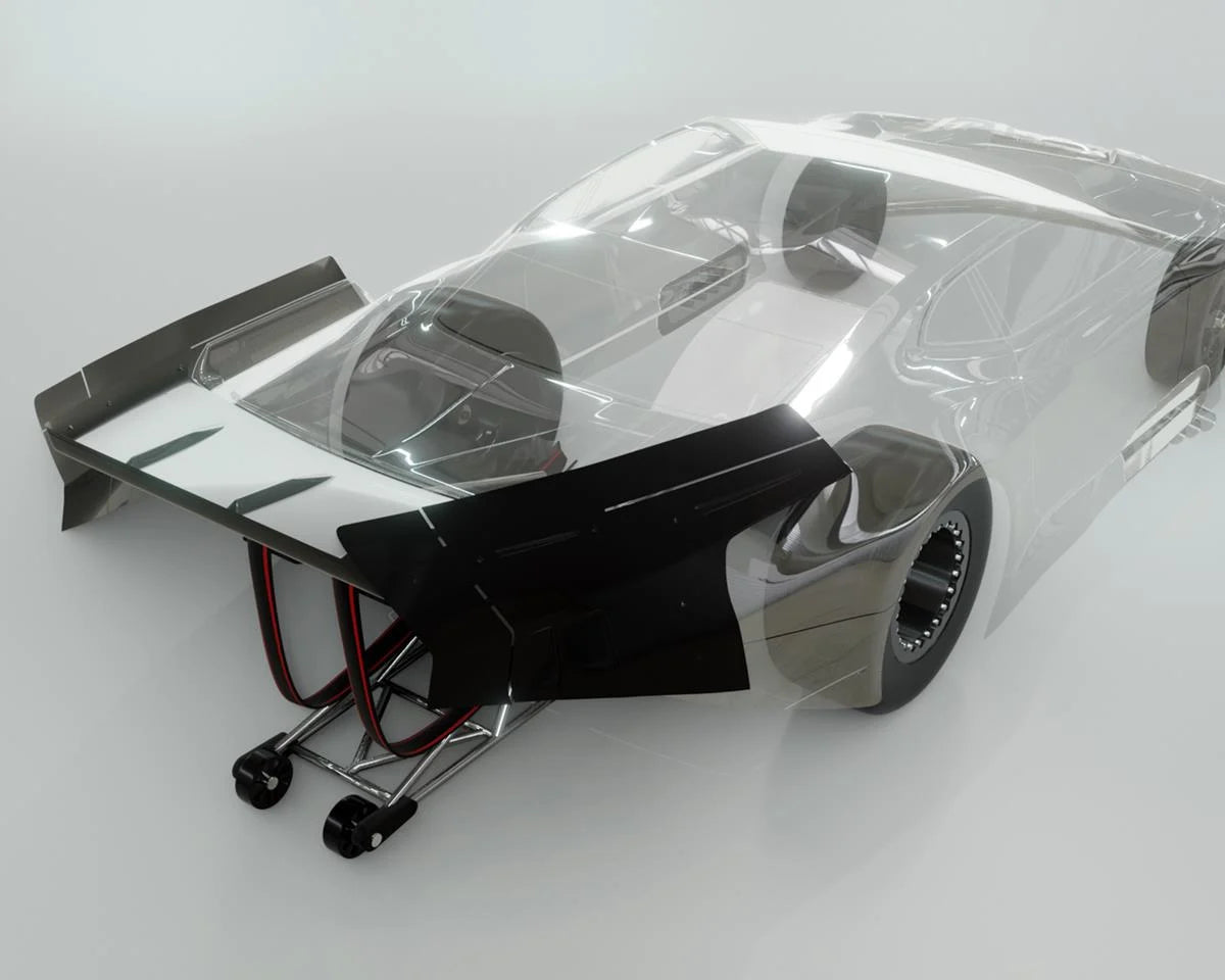 BDYDG-ZL21W       Bittydesign ZL21 Pro Drag Racing Wing Set (Clear)      | The RC Shop at Dr Dans