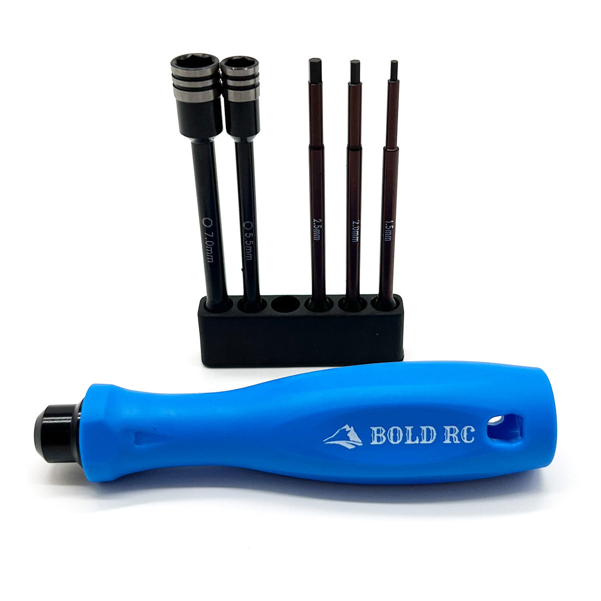 BOL10620    1/10th Tool Set, 1/4" Quick Drive Hex & Nut Driver 5 Piece Set w/Handle          | The RC Shop at Dr Dans