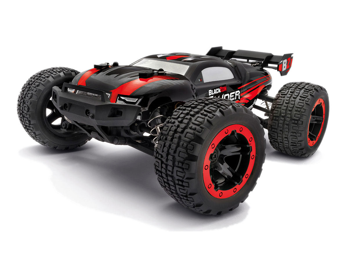 BlackZon Slyder Brushed 1/16 Stadium Truck Red BZN540096