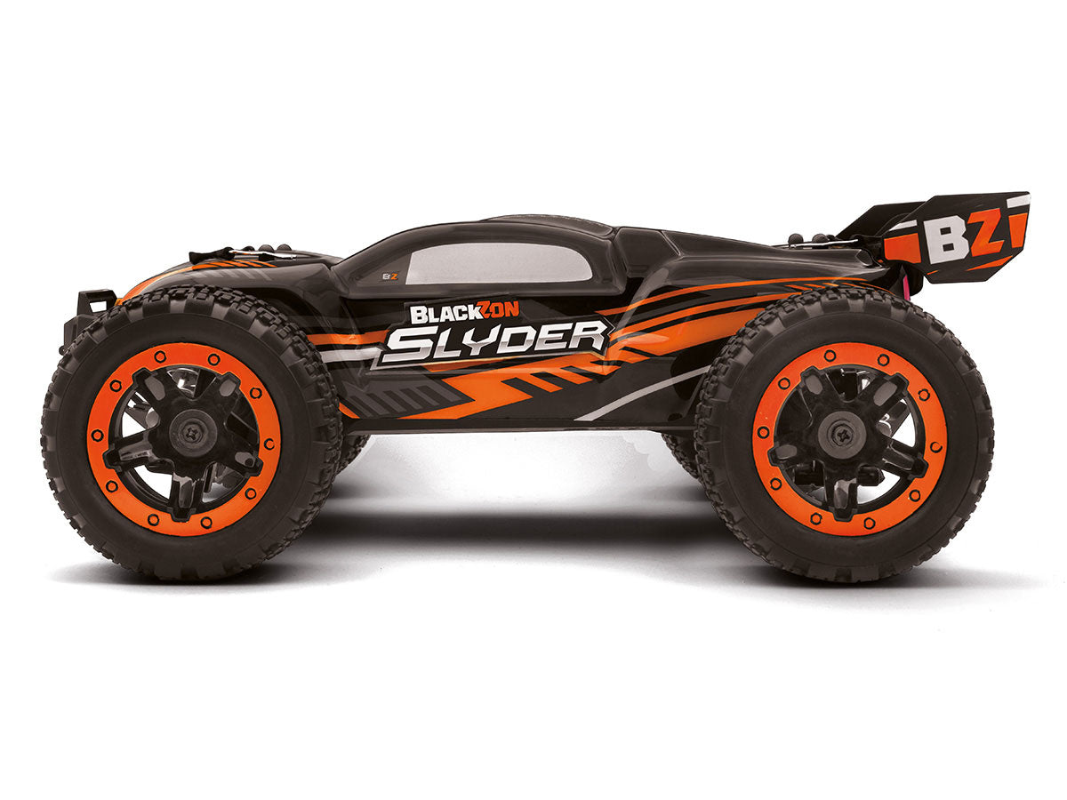 BlackZon Slyder Brushed 1/16 Stadium Truck Orange BZN540097