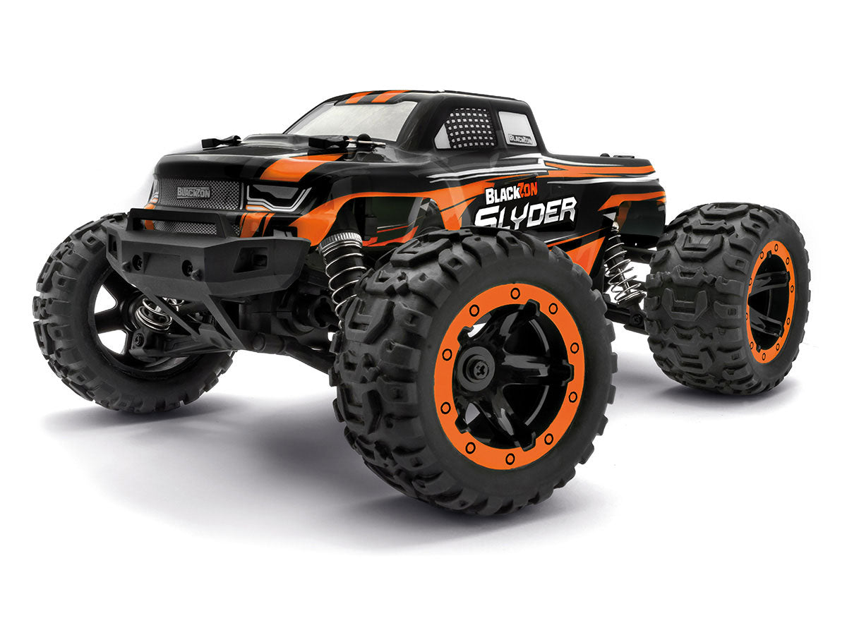 BlackZon Slyder Brushed 1/16 Monster Truck Orange BZN540099
