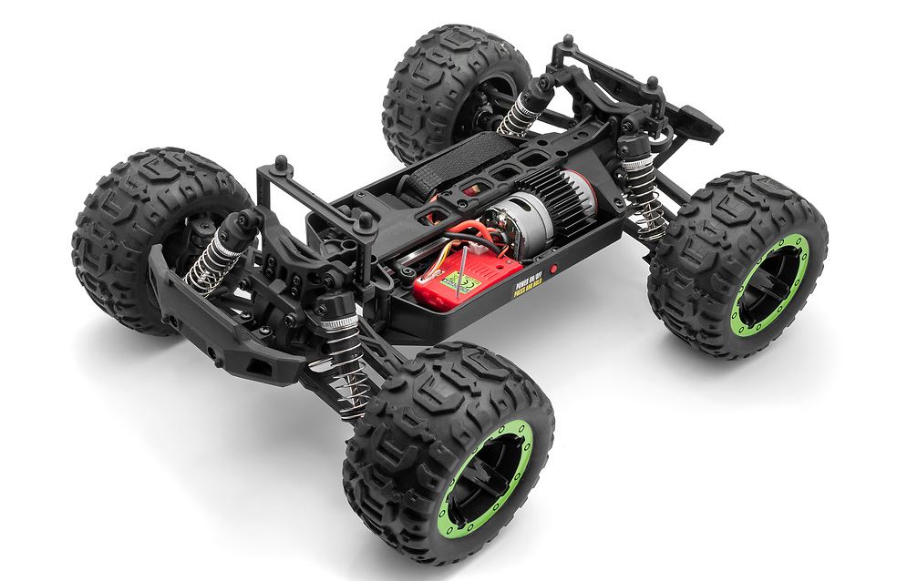 BZN540100	BlackZon Slyder MT 1/16th RTR 4WD Electric Monster Truck - RTR - Green